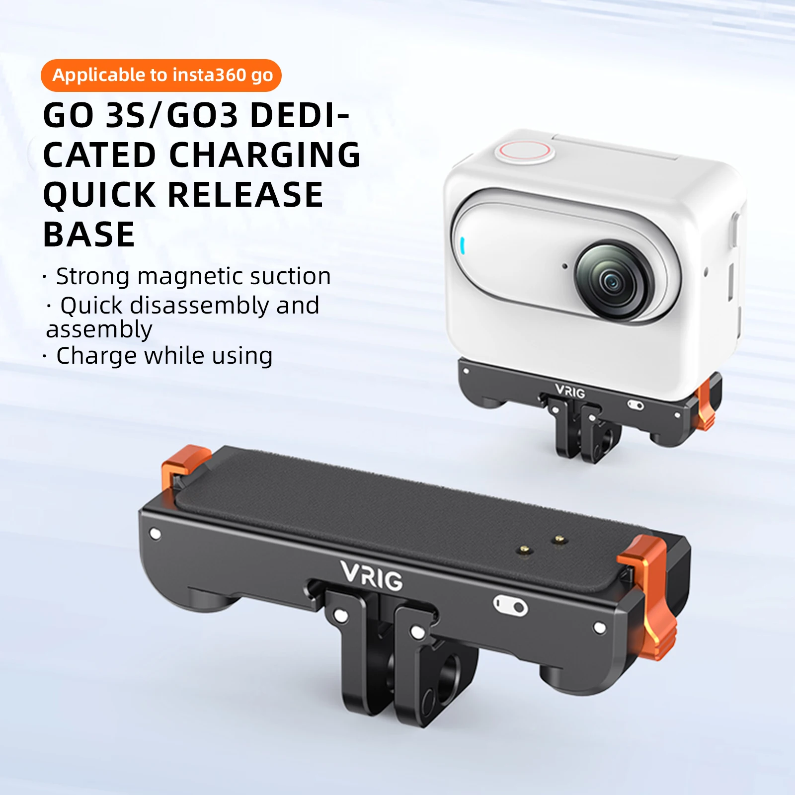 Insta360 Camera Go 3 - VRIG UURIG for Instan 360 GO