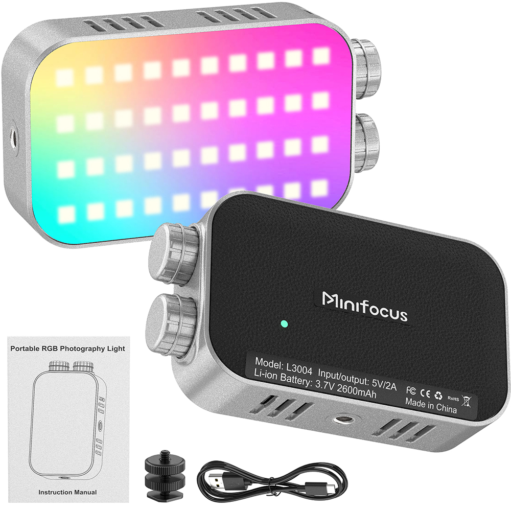 Torjim Rgb Photography Video Lighting - Pocket Tofu RGB Fill Light Portable