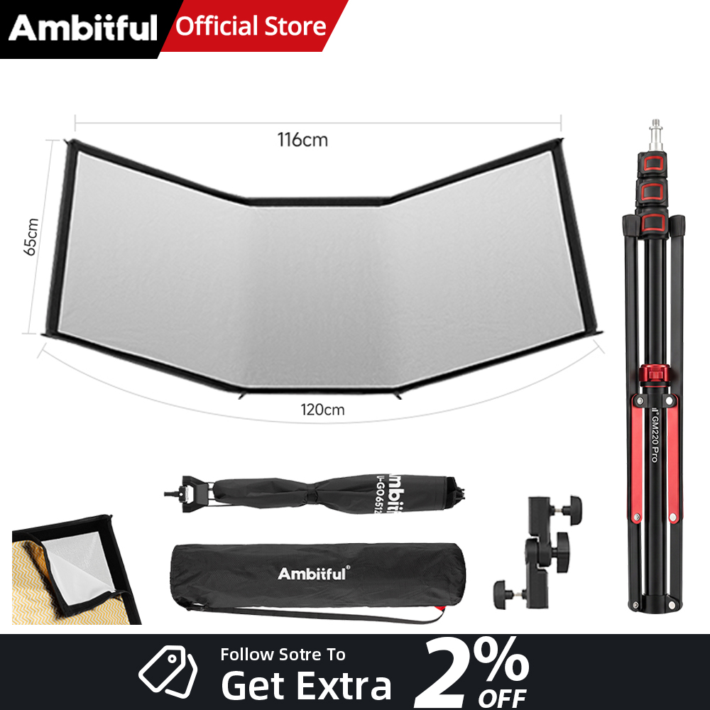Photography Lighting Type - AMBITFUL 65*120cm U Shape Light UGo