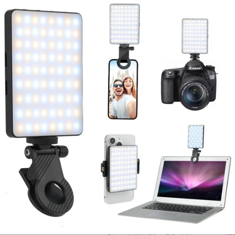 Photography Lighting Gear - 1pc Rechargeable LED Selfie Light,3 Modes