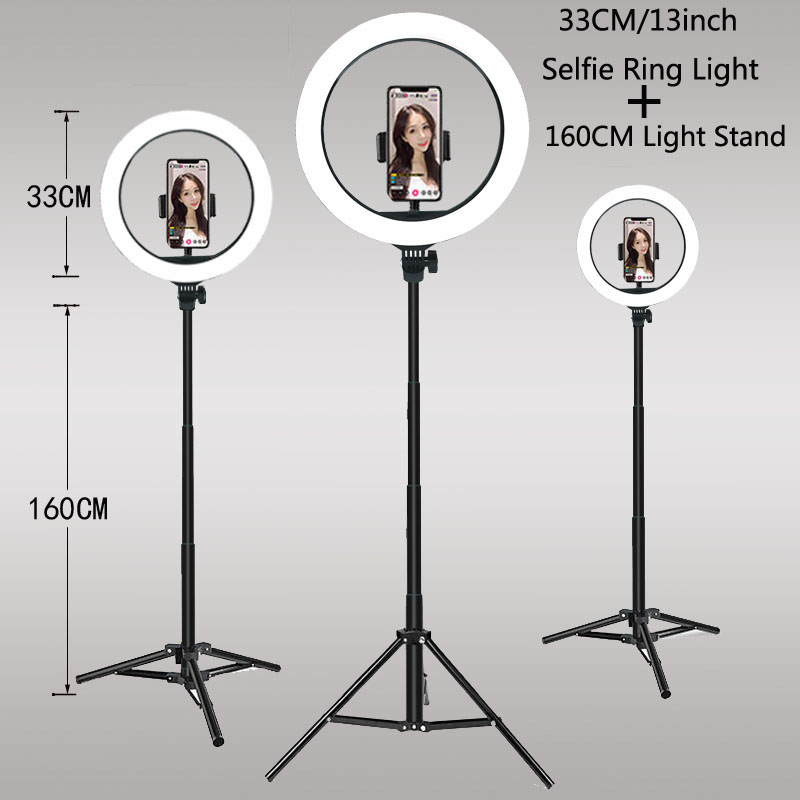 Photography Lighting Styles - 26 33CM Video Lights Dimmable Light
