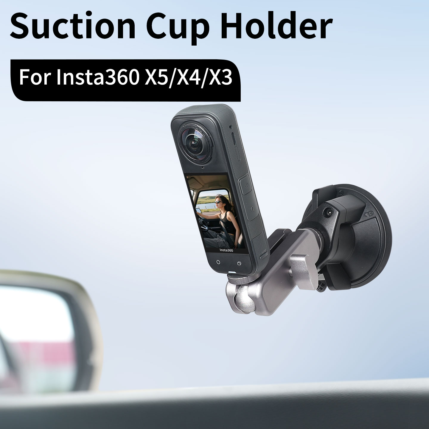 Action Camera Suction Cup for  - огляд і ціна Insta360 Camera X3