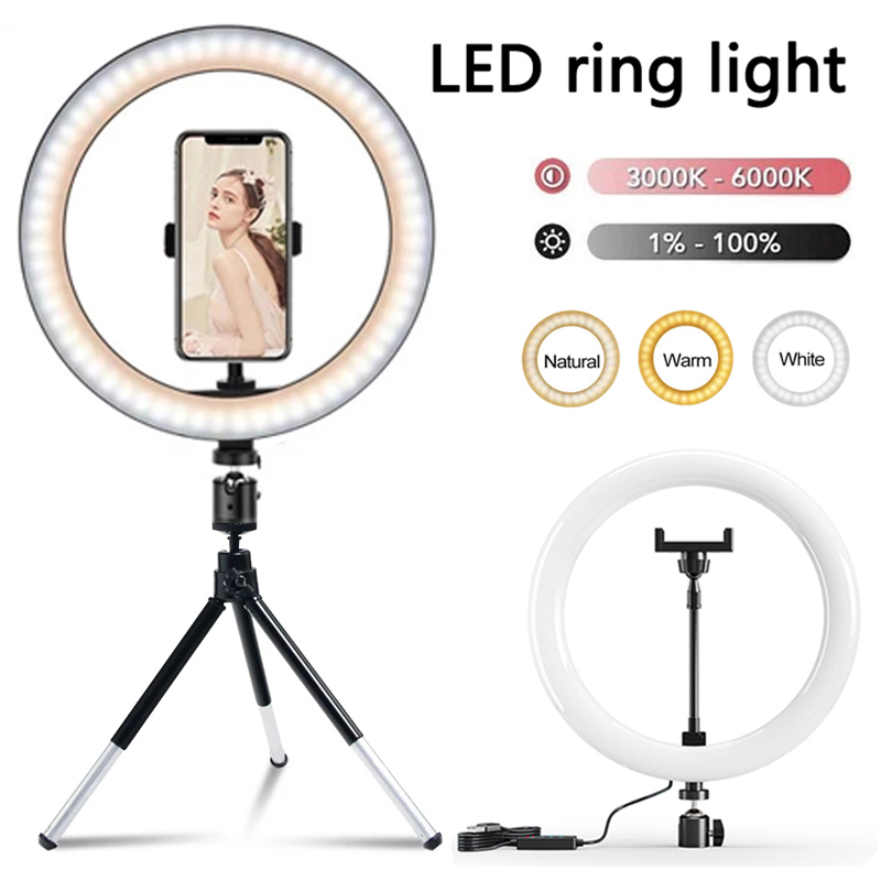 12 inch LED Ring light Photogr - огляд і ціна Torjim Rgb Photography Video Lighting