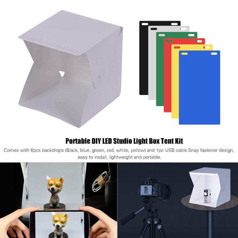 【C】Portable LED Photo Studio L - огляд і ціна Photography Lighting Styles