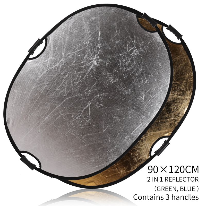 Portable 2-in-1 35x47inch/90x1 - огляд і ціна Reflector Disc Silver