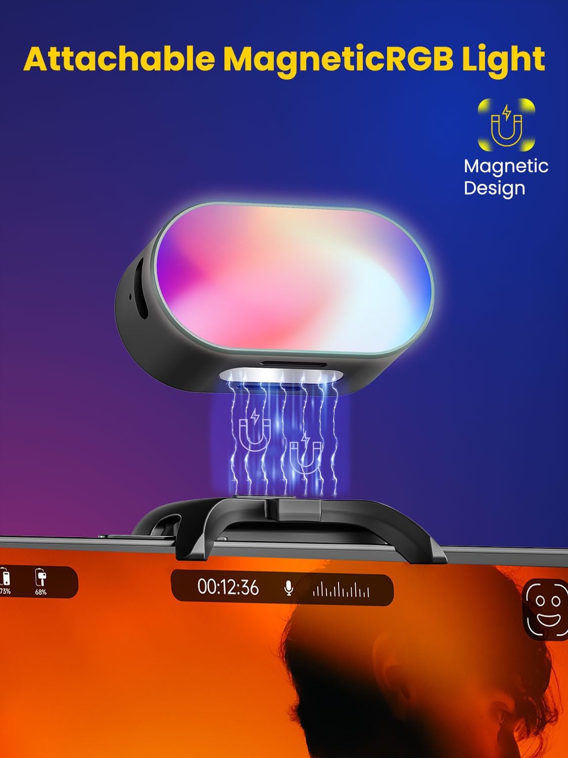 AOCHUAN Mini RGB Magnetic Fill - огляд і ціна Torjim Rgb Photography Video Lighting