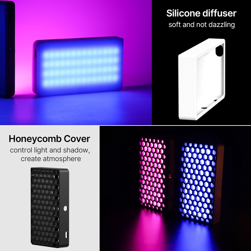 Ulanzi LT002 7 inch Pocket LED - огляд і ціна Torjim Rgb Photography Video Lighting