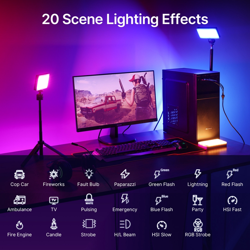 Ulanzi LT002 7 inch Pocket LED - огляд і ціна Torjim Rgb Photography Video Lighting
