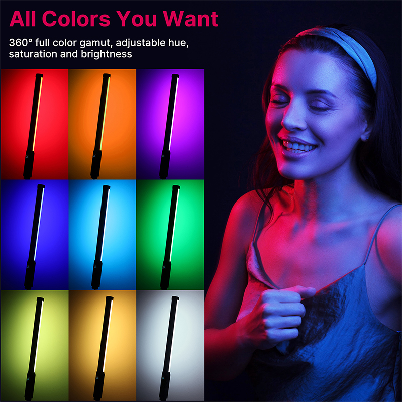 Ulanzi VL119 Handheld RGB Colo - огляд і ціна Torjim Rgb Photography Video Lighting