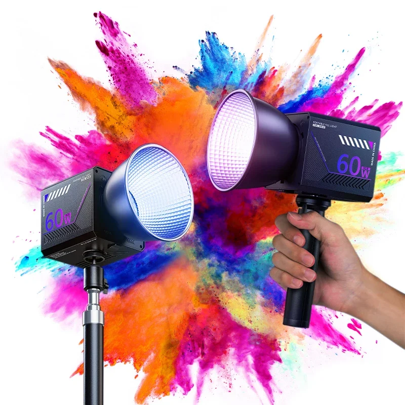 RGB Video Light Portable LED P - огляд і ціна Torjim Rgb Photography Video Lighting