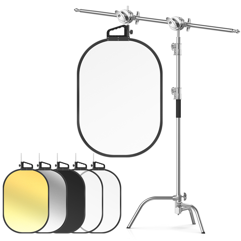 25*29in Light Reflector Stand  - огляд і ціна Reflector Disc Silver