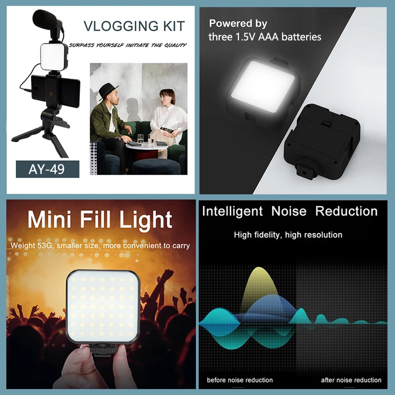 Phone Holder Photography Light - огляд і ціна Photography Lighting Kit Portable