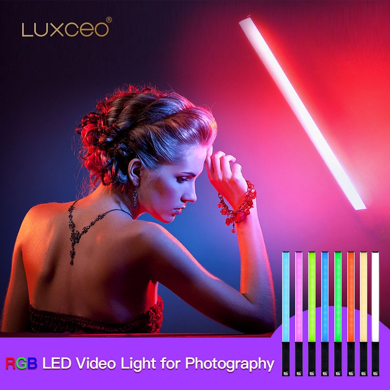 LUXCEO Q508A Handheld RGB Vide - огляд і ціна Torjim Rgb Photography Video Lighting
