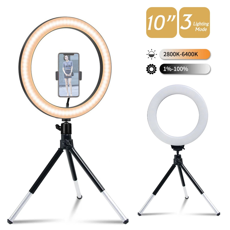 LED Ring Light Photography Adj - огляд і ціна Torjim Rgb Photography Video Lighting