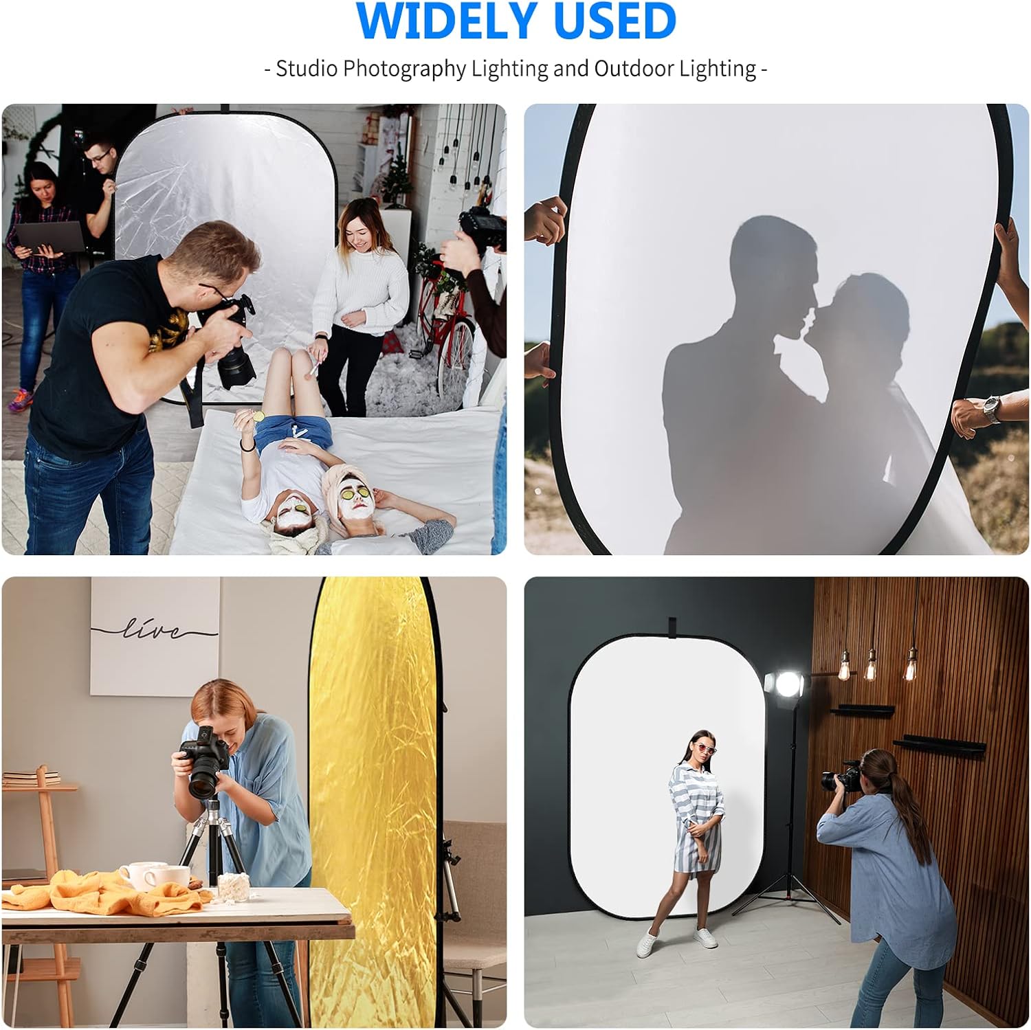 Photography Light Reflector 59 - огляд і ціна Reflector Disc Silver
