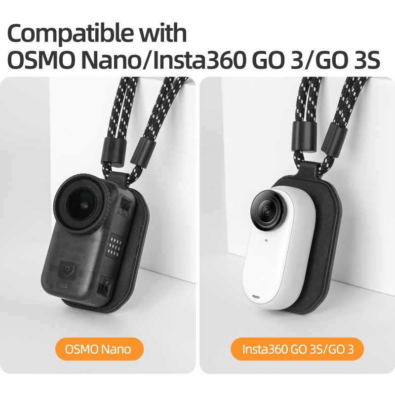 Magnetic Camera Mount Neck Lan - огляд і ціна Insta360 Camera Go 3