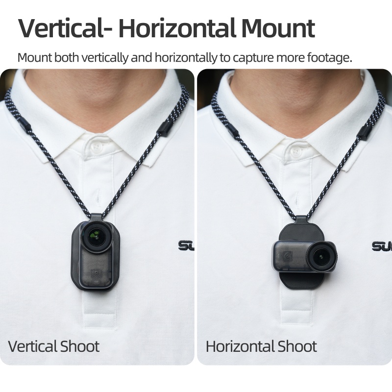 Magnetic Camera Mount Neck Lan - огляд і ціна Insta360 Camera Go 3