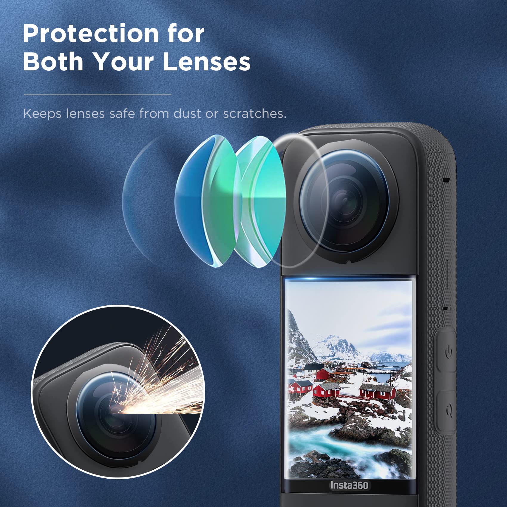 Lens Guard for Insta360 X3 Acc - огляд і ціна Insta360 Camera X3