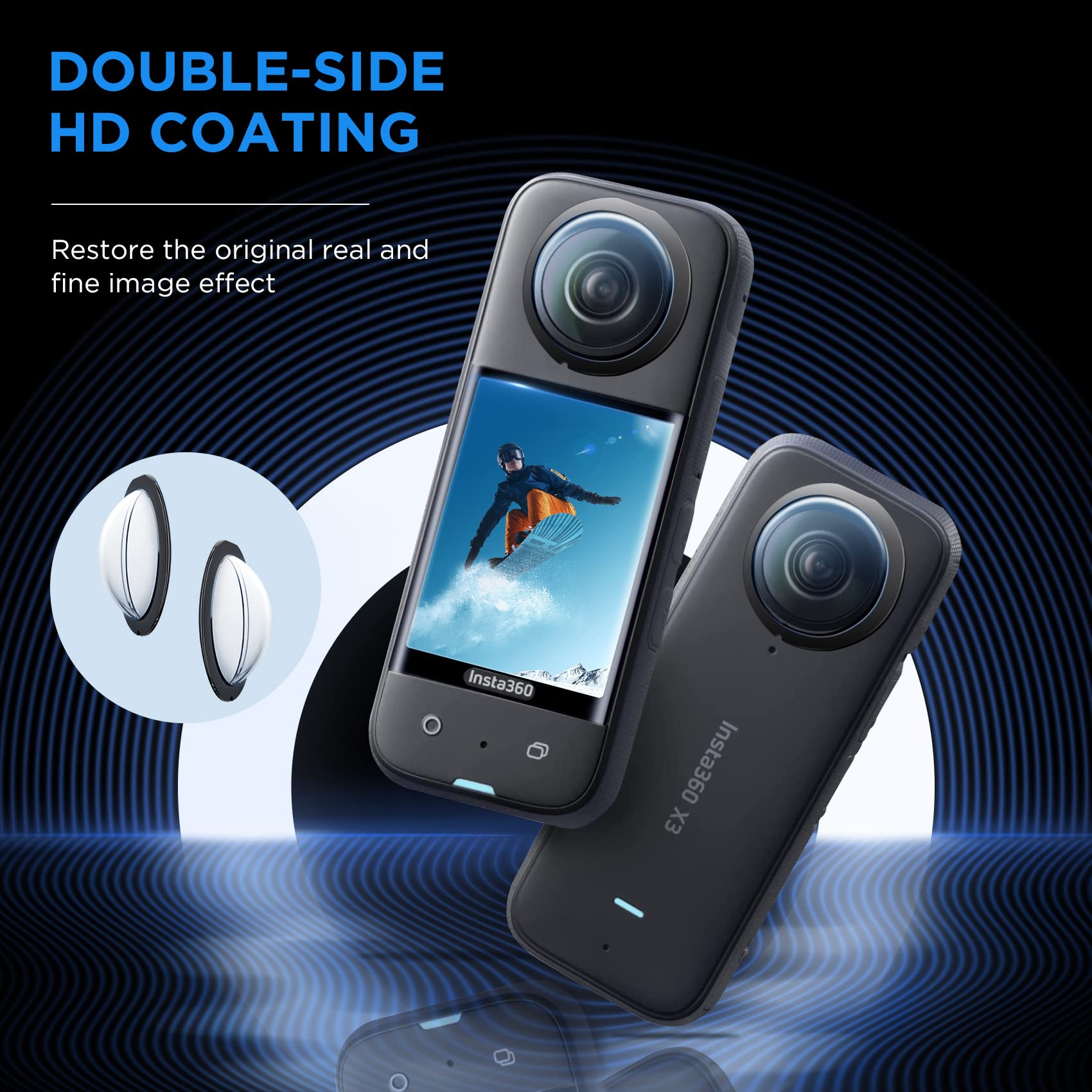 Lens Guard for Insta360 X3 Acc - огляд і ціна Insta360 Camera X3