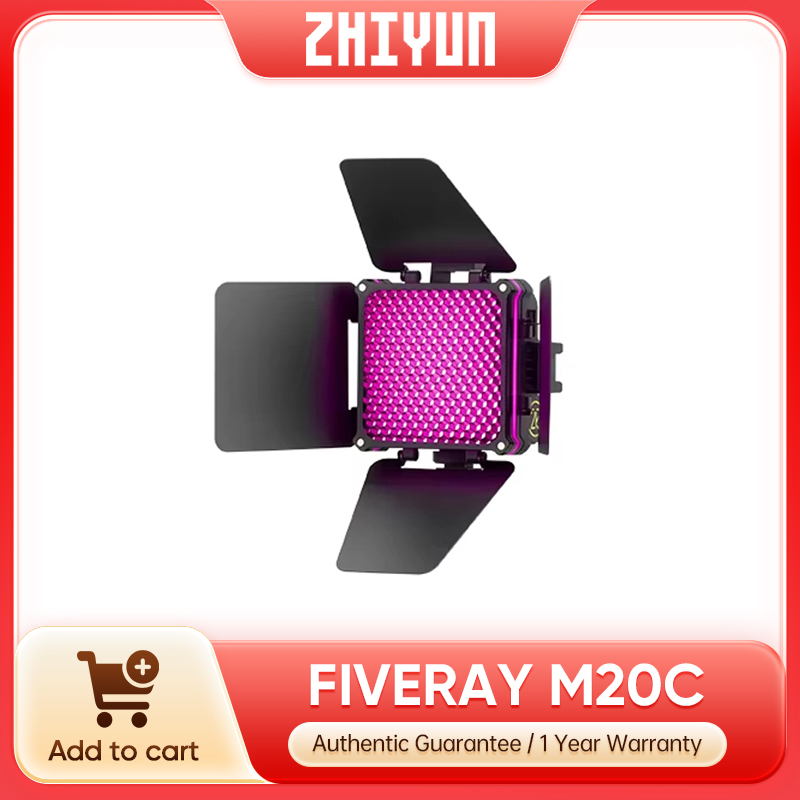 ZHIYUN FIVERAY M20C RGB M20 Bi - огляд і ціна Photography Lighting Styles