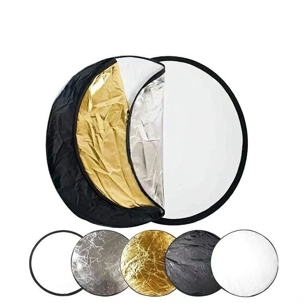 Collapsible 5 in 1 Light Refle - огляд і ціна Reflector Disc Silver