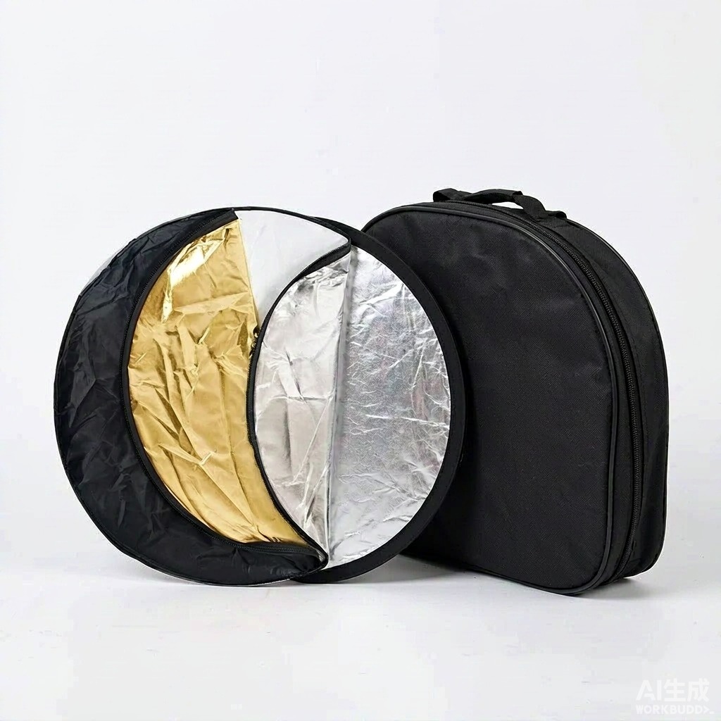 Collapsible 5 in 1 Light Refle - огляд і ціна Reflector Disc Silver