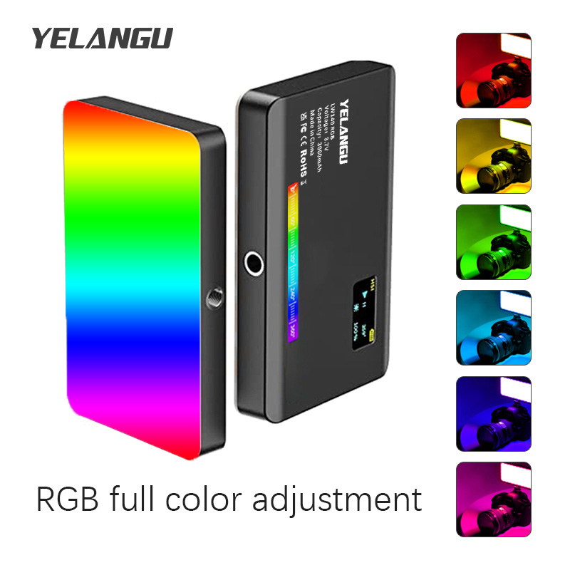 YELANGU RGB LED Video Light W1 - огляд і ціна Torjim Rgb Photography Video Lighting