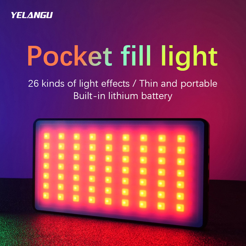 YELANGU RGB LED Video Light W1 - огляд і ціна Torjim Rgb Photography Video Lighting