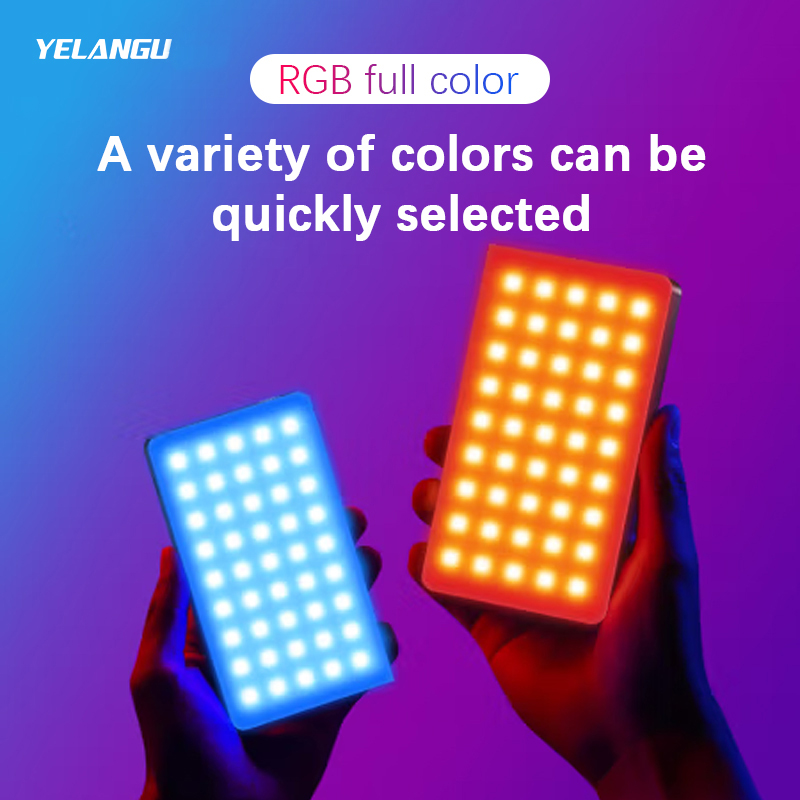 YELANGU RGB LED Video Light W1 - огляд і ціна Torjim Rgb Photography Video Lighting