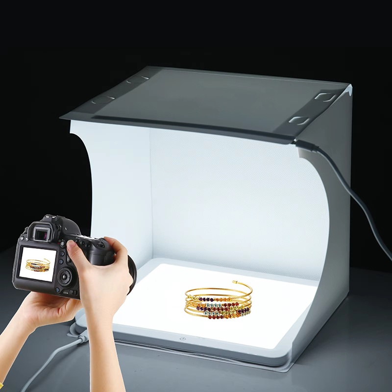 20cm Portable Photobox Photogr - огляд і ціна Photography Lighting Styles