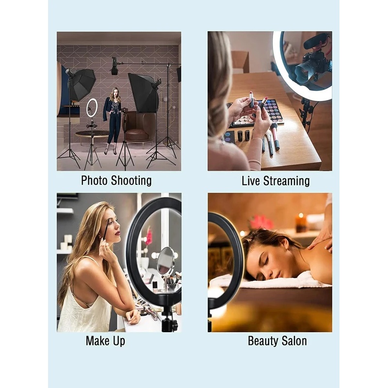 Desiontal 26cm Ring Light with - огляд і ціна Photography Lighting Styles