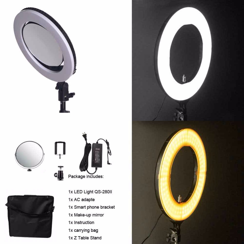 10'' QS-280II 95RA Bicolor LED - огляд і ціна Learn Photography Lighting