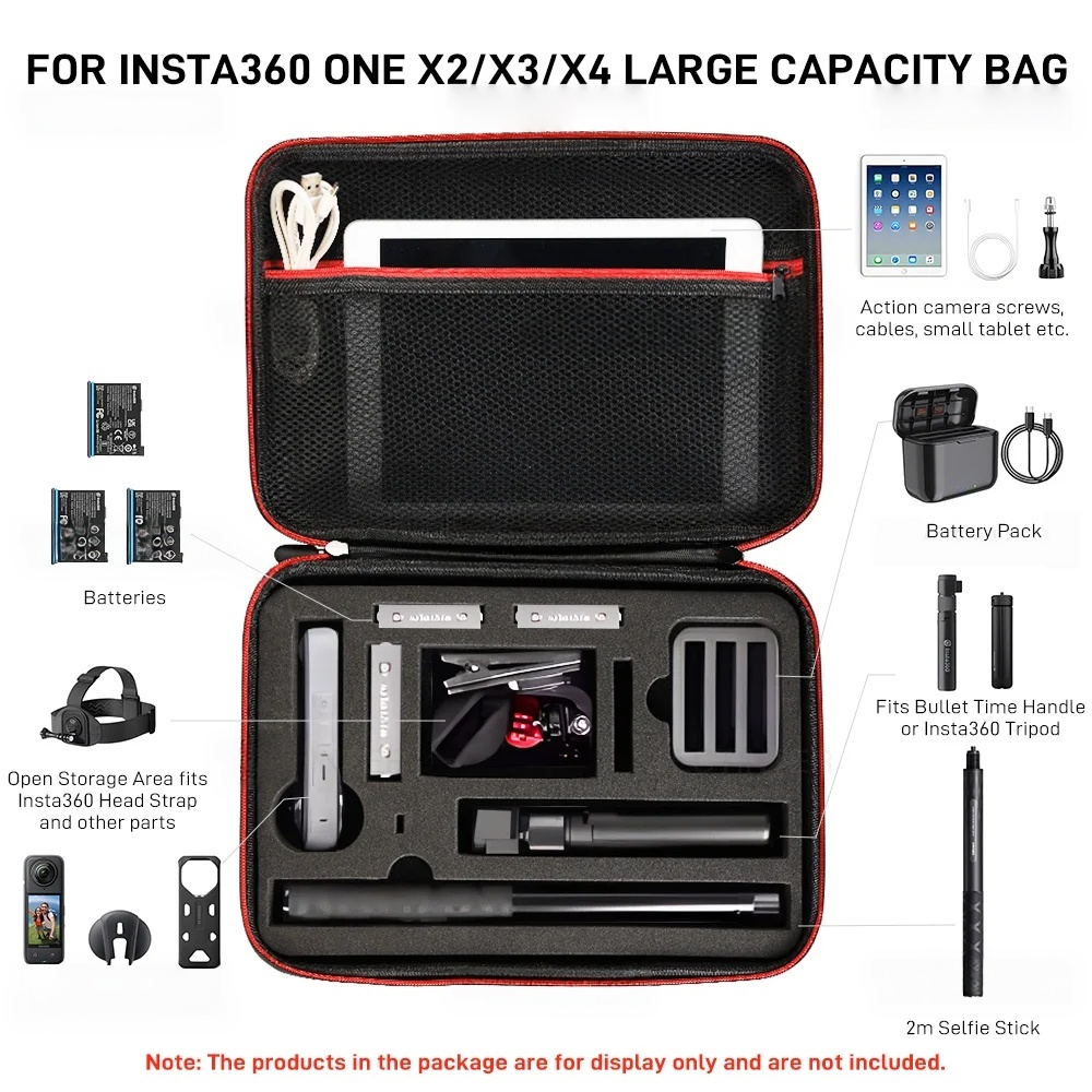 Box for Insta360 X5 X4 X3 X2 P - огляд і ціна Insta360 Camera X3