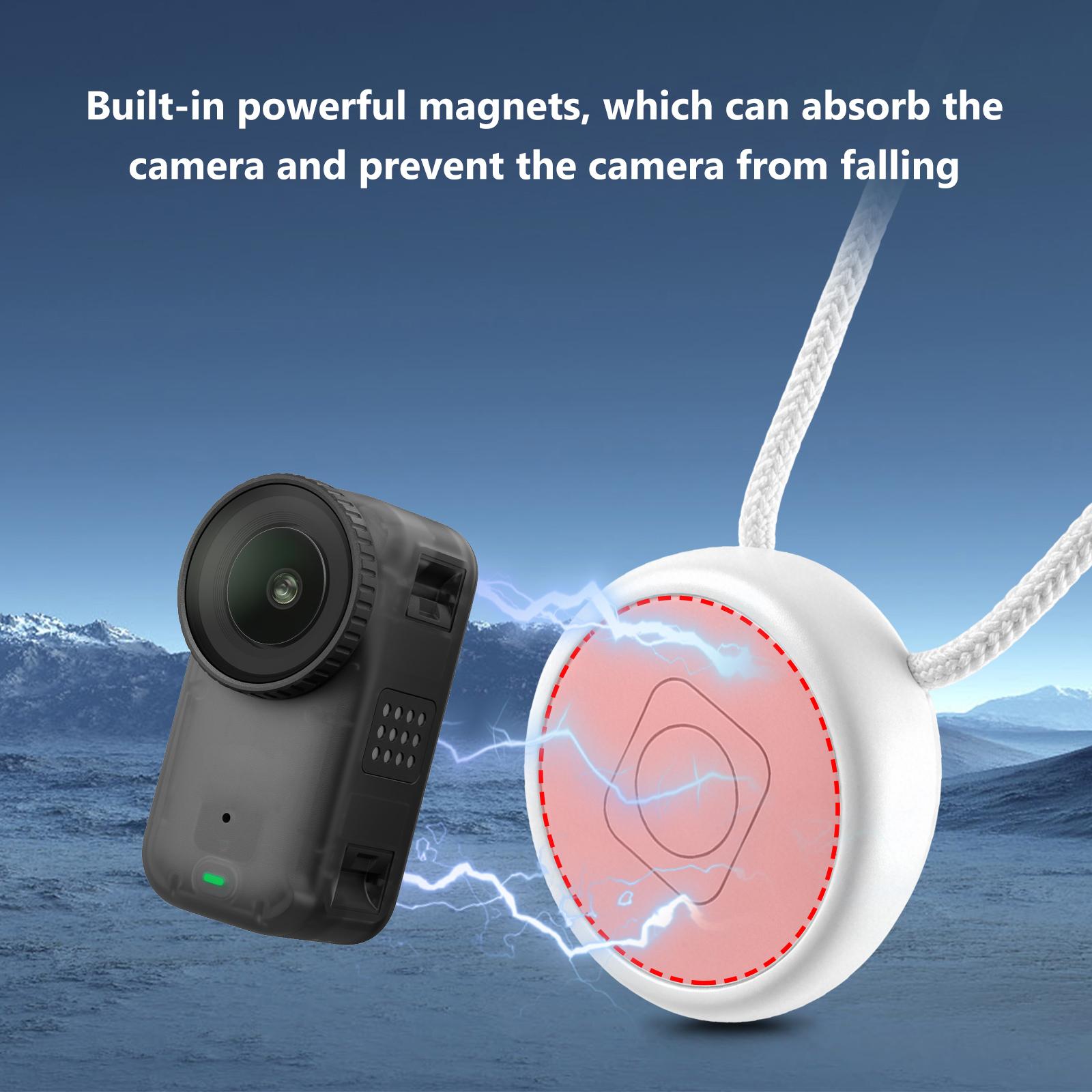 PULUZ Magnetic Pendant Holder  - огляд і ціна Insta360 Camera Go 3