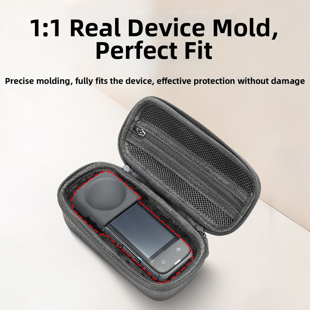 1pc Black Shockproof Storage B - огляд і ціна Insta360 Camera X4