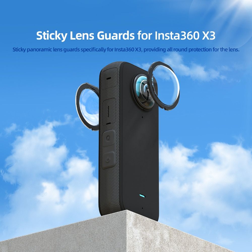 Camera Cover Panoramic Sticky  - огляд і ціна Insta360 Camera X3