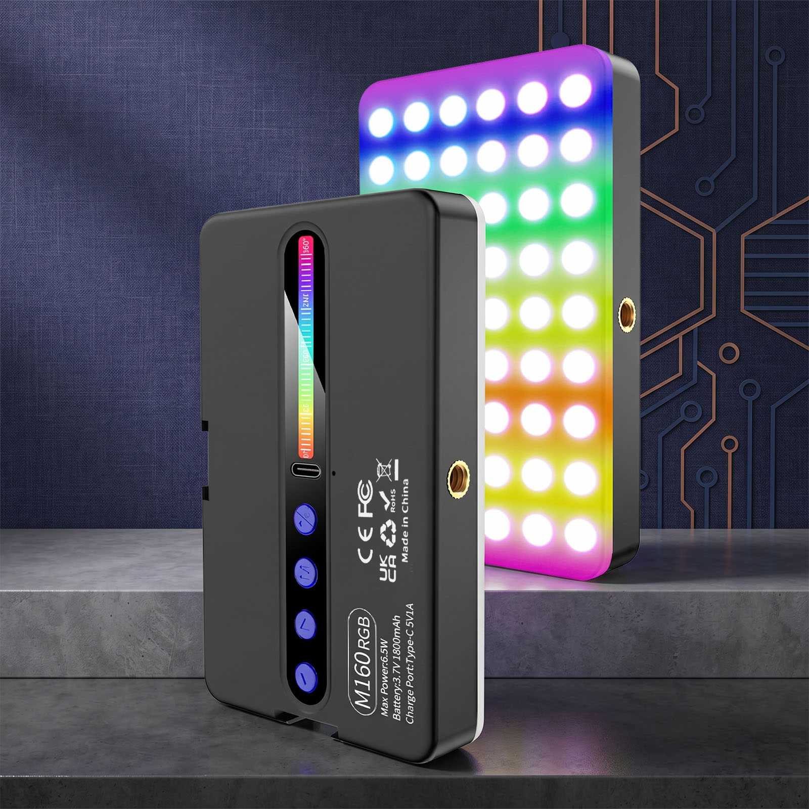 6.5W Camera Phone Fill Light 2 - огляд і ціна Photography Lighting Type
