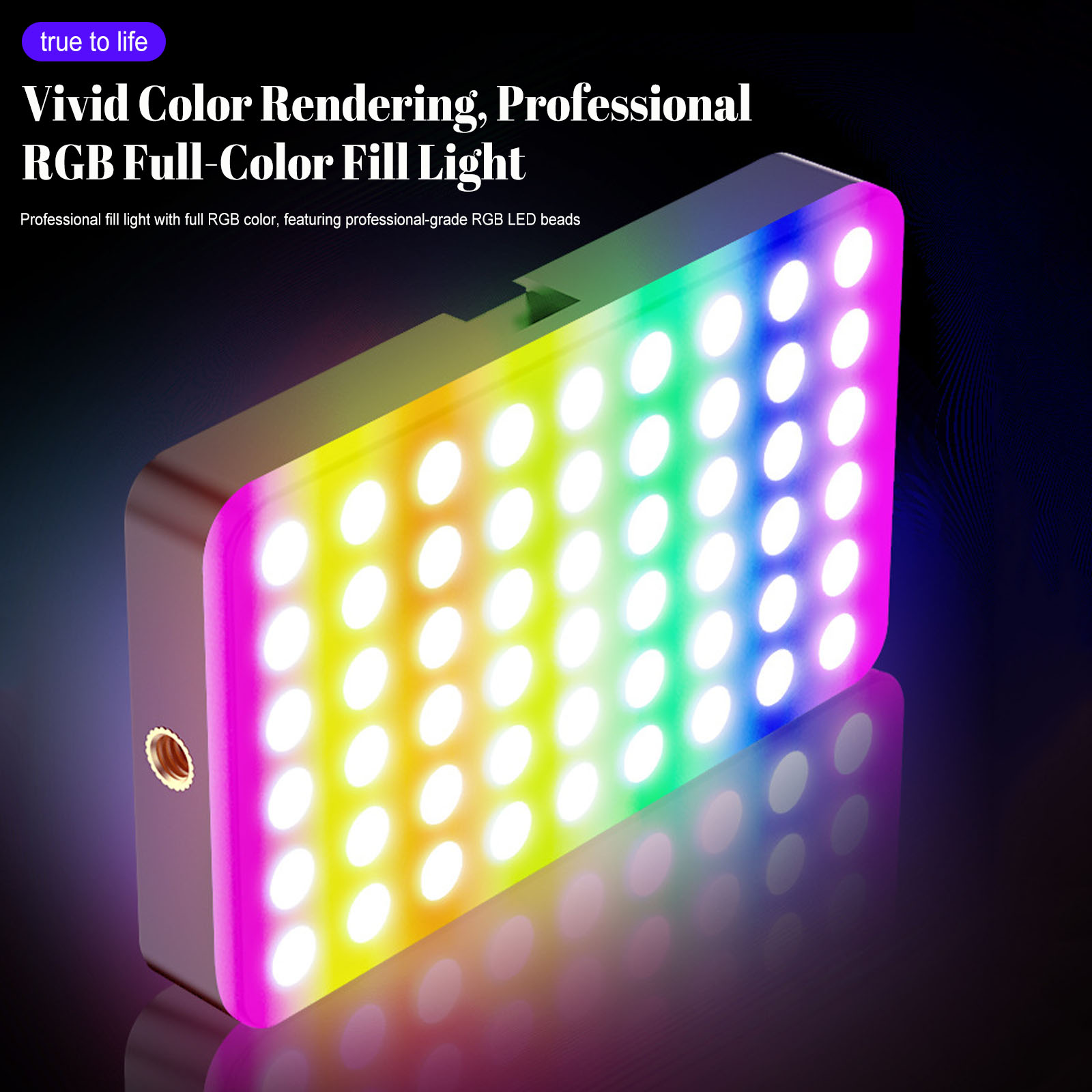 6.5W Camera Phone Fill Light 2 - огляд і ціна Photography Lighting Type