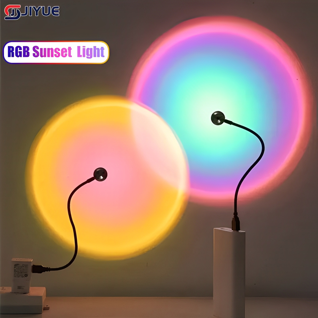 Mini USB ED Sunset Lamp Nightl - огляд і ціна Torjim Rgb Photography Video Lighting