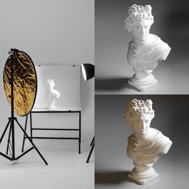 AMBITFUL 2in1 60cm 80cm 110cm  - огляд і ціна Reflector Disc Silver