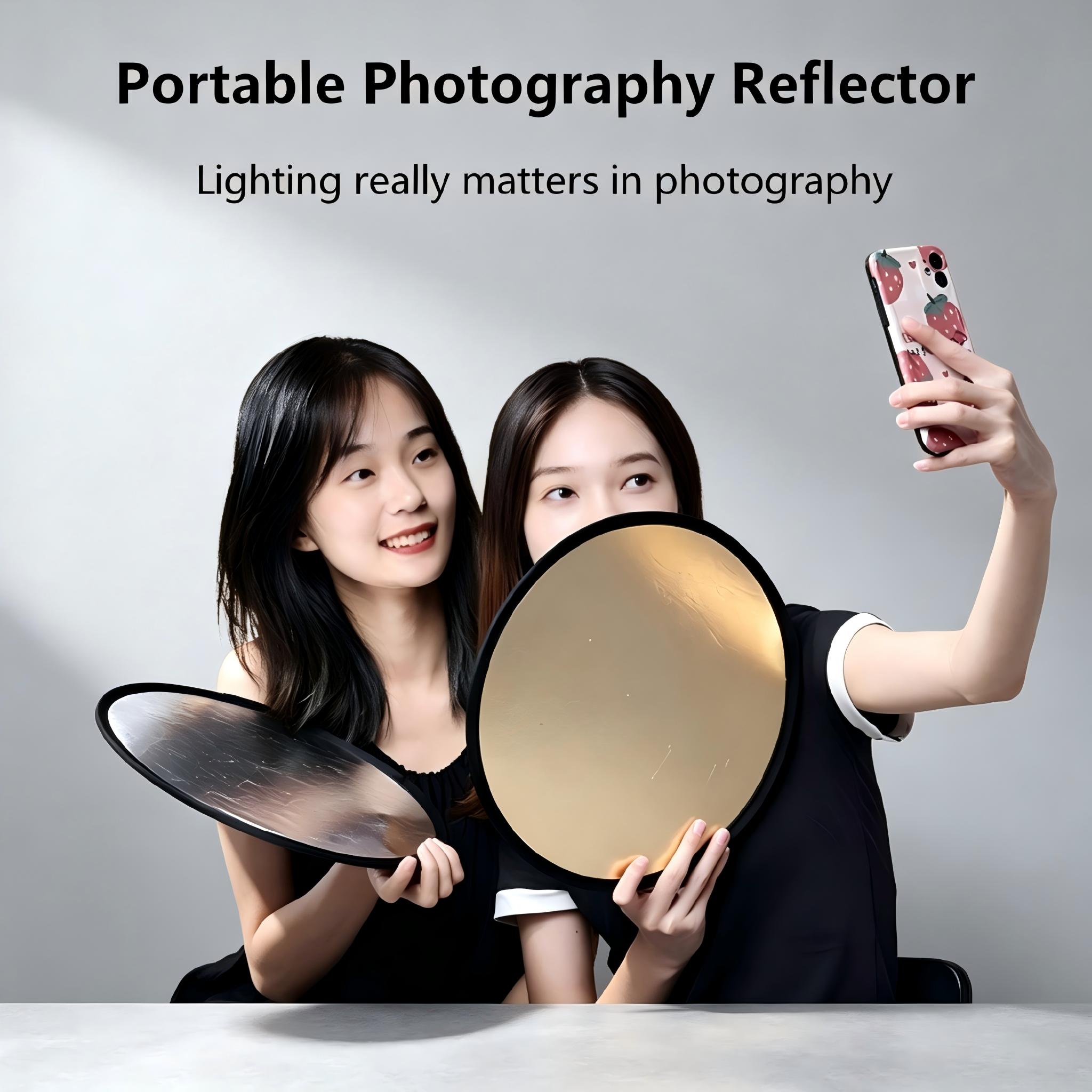 Photography Reflector 2 In 1 L - огляд і ціна Photography Lighting Kit Portable