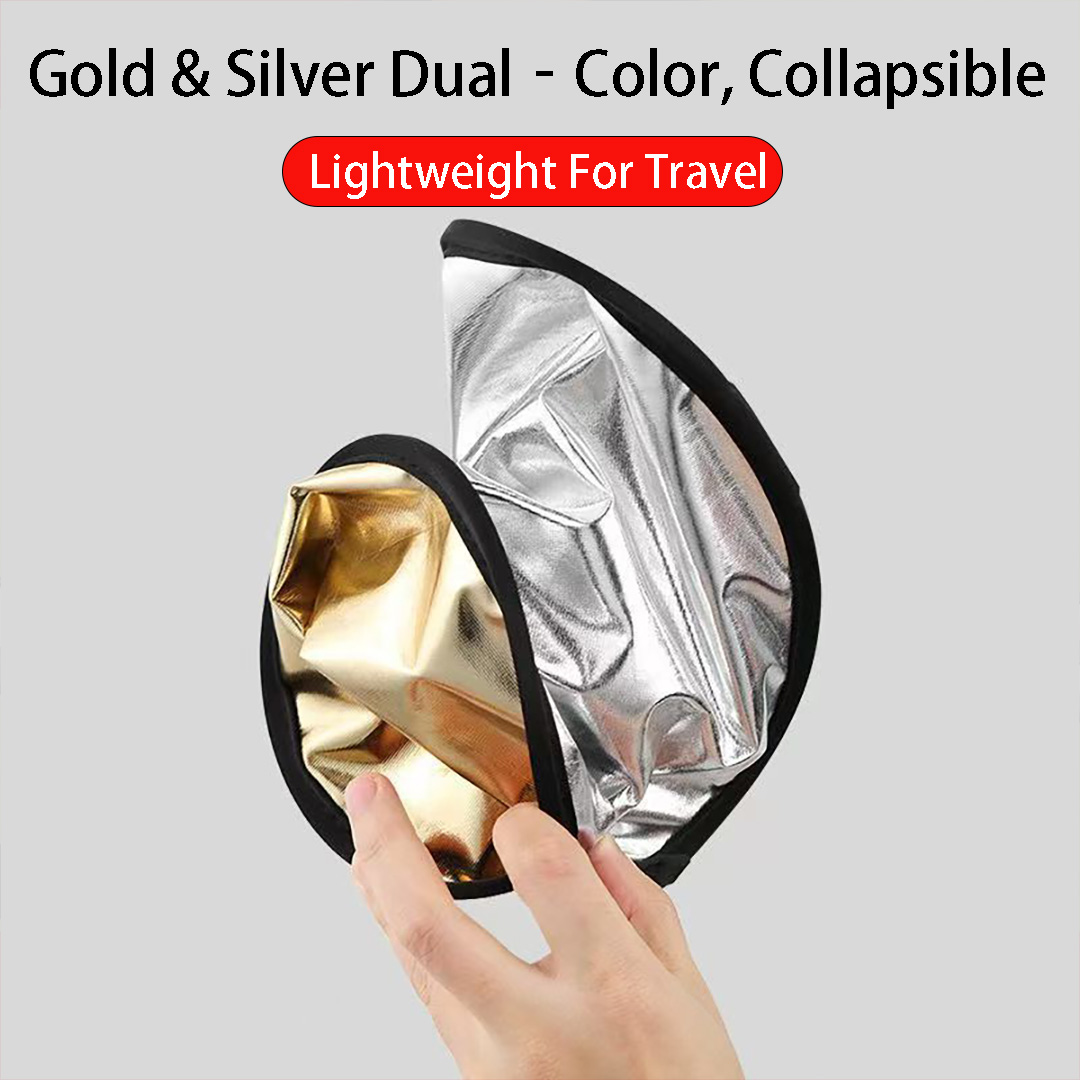 30、60cm Round 2‑in‑1 Silver Wh - огляд і ціна Reflector Disc Silver
